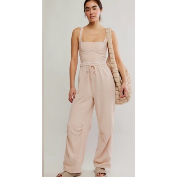 FP Movement Inbound Onesie Cashmere Size Medium NWT - Picture 1 of 7